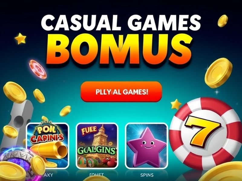 Welcome to CasualGames.com – Your ultimate destination for free-to-play and low-stakes gambling games. Explore a wide range of casino classics and innovative slots designed for casual enjoyment. Start playing for fun or real money today!
